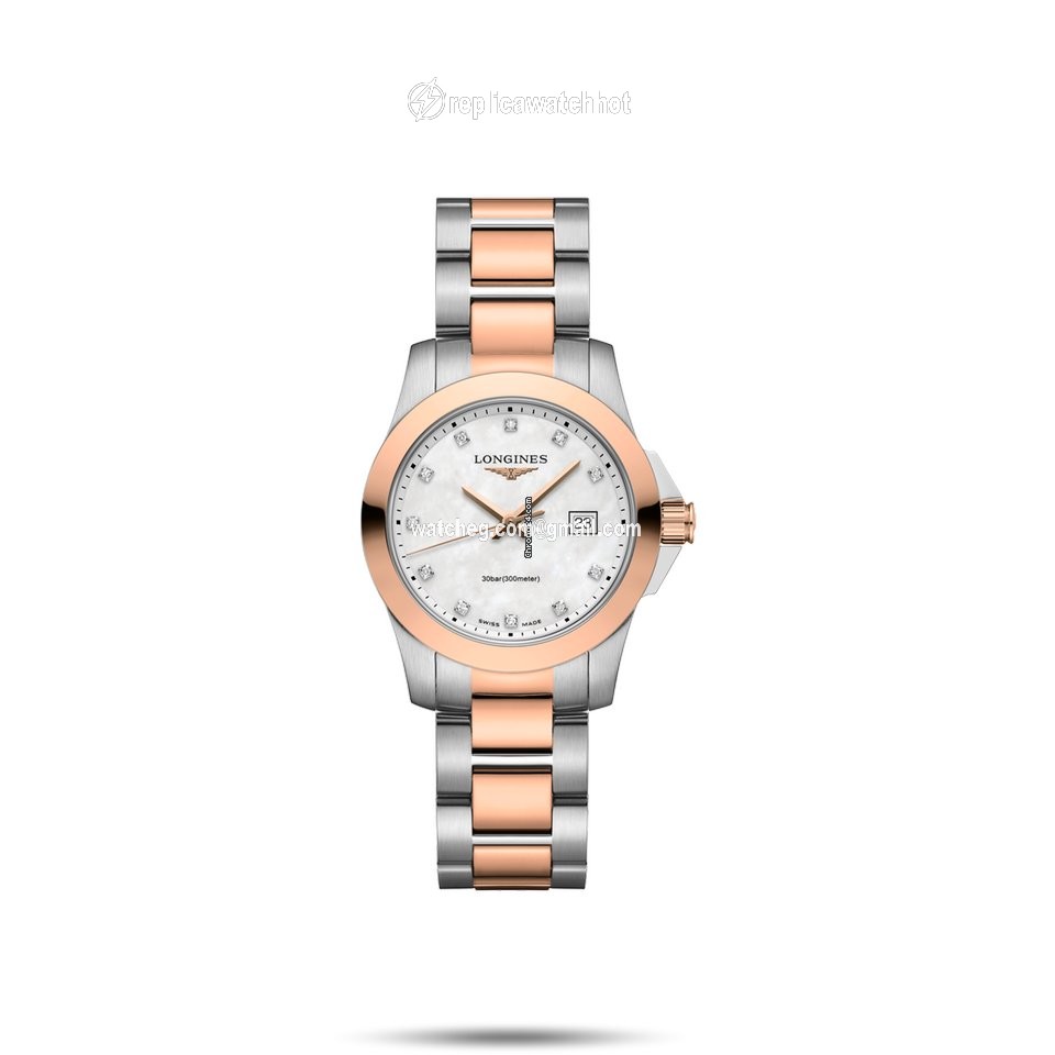 Longines Conquest Womens watch Quartz Steel L3.376.3.88.7
