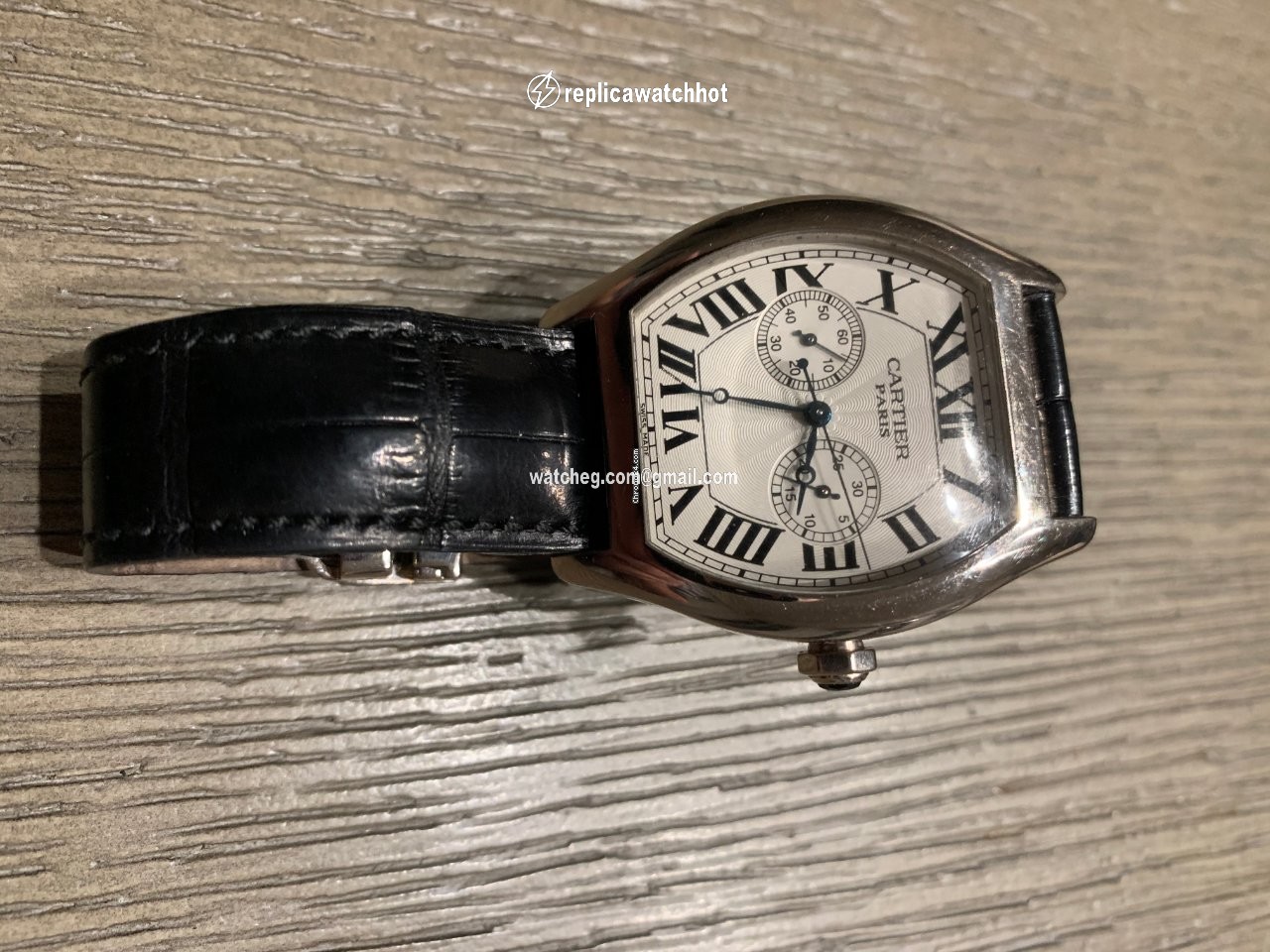 Cartier Mens watch Unisex Manual winding White gold 2762 cartier