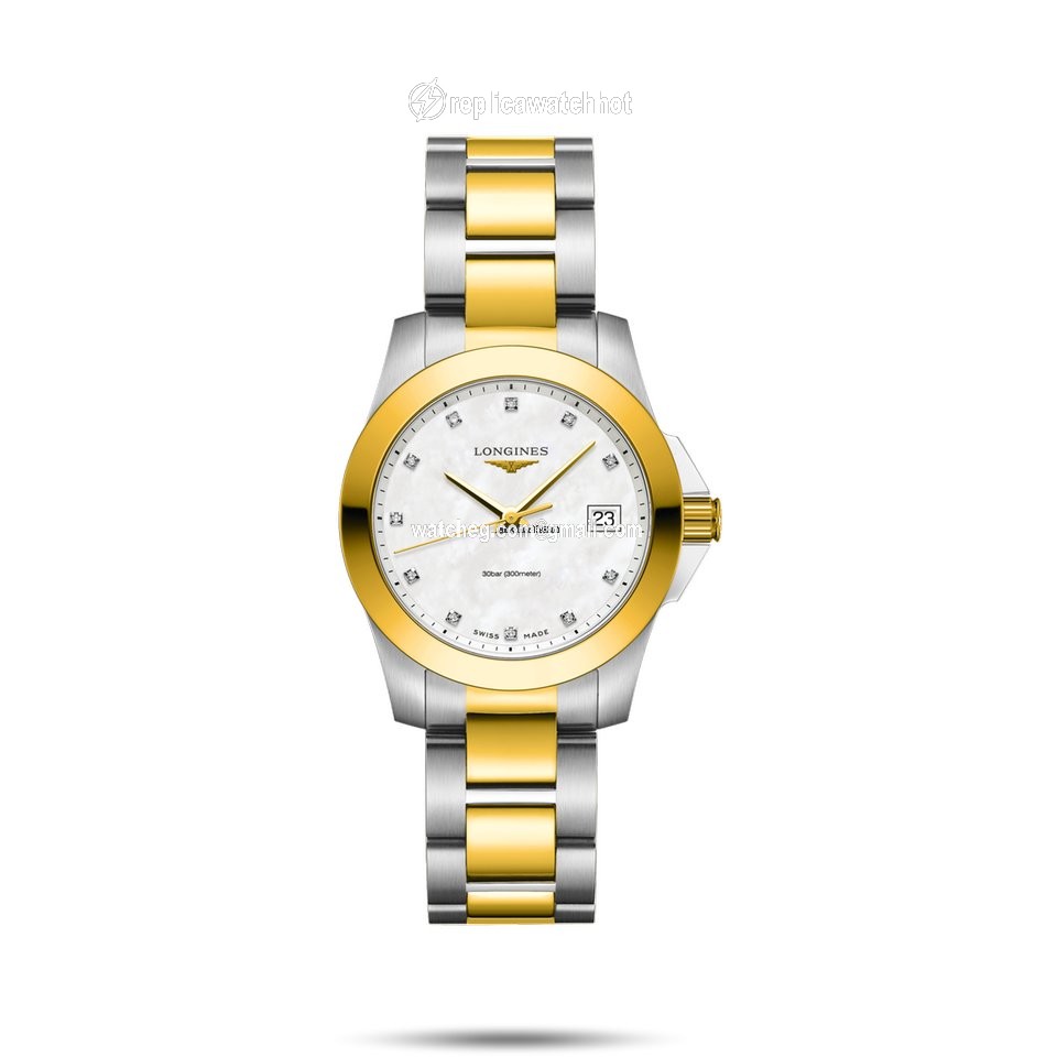 Longines Conquest Womens watch Steel L3.377.3.87.7