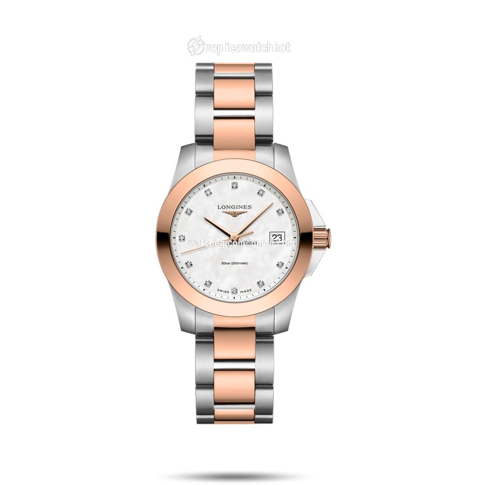Longines Conquest Womens watch Quartz Steel L3.377.3.88.7
