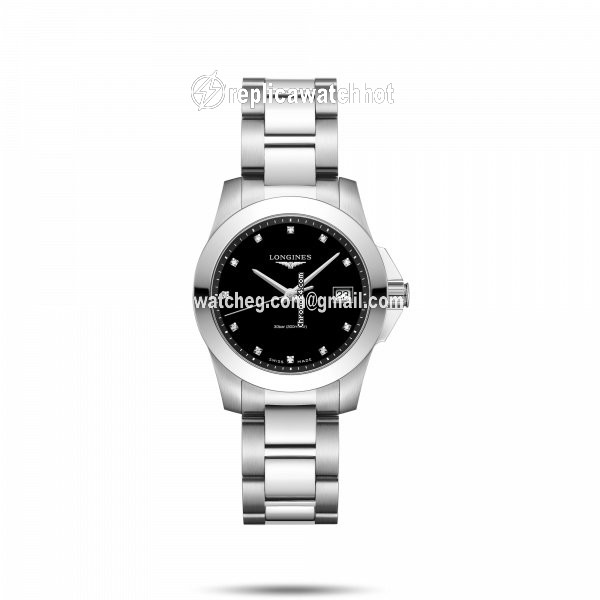 Longines Conquest Womens watch Quartz Steel L3.377.4.57.6