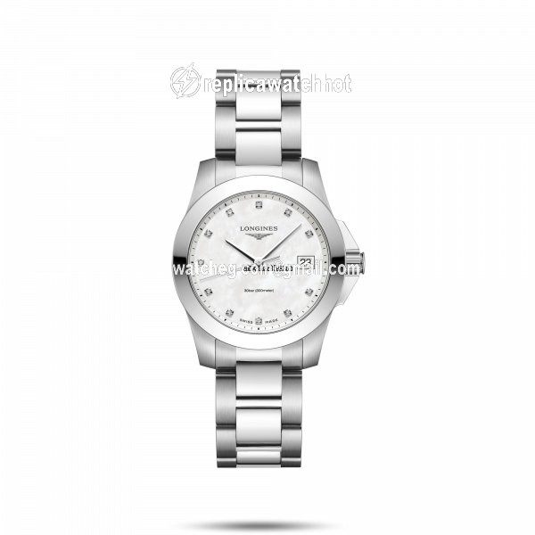 Longines Conquest Womens watch Quartz Steel L3.377.4.87.6