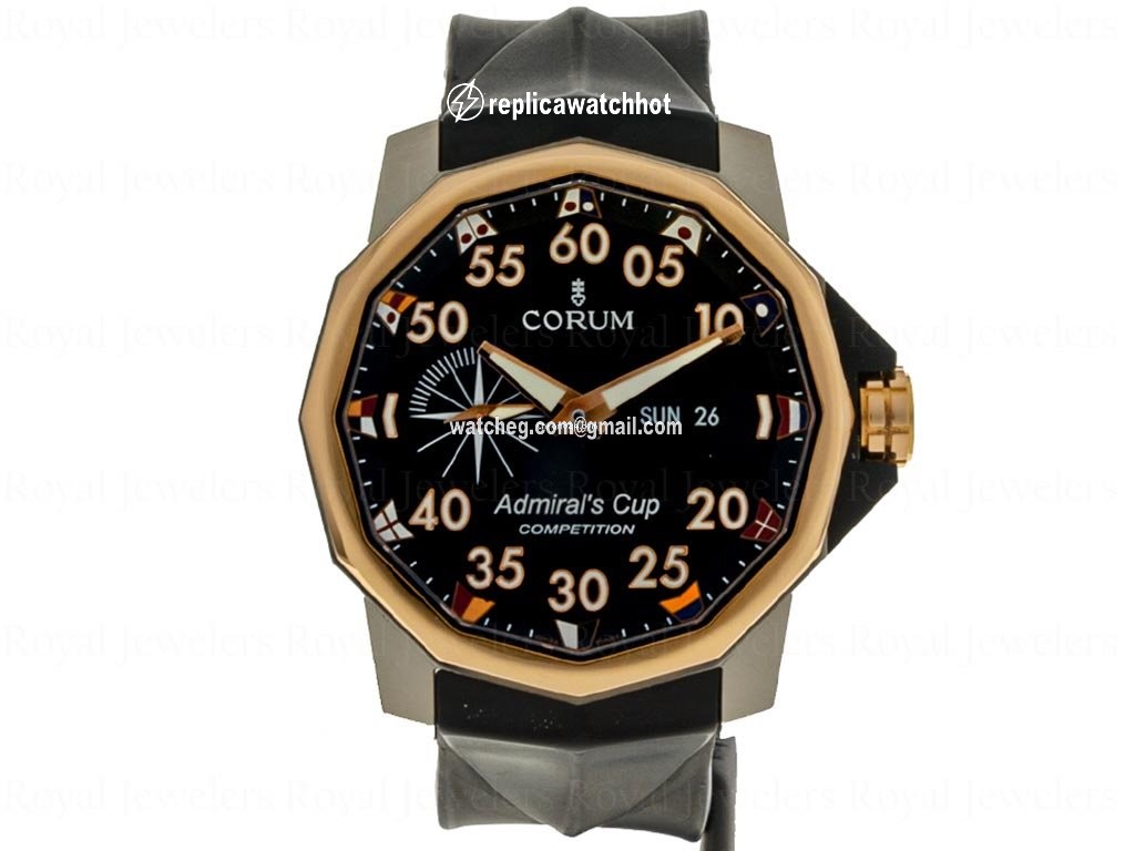 Corum Admirals Cup Competition 48 Mens watch Unisex Automatic Titanium 947.931.05 0371 AN32