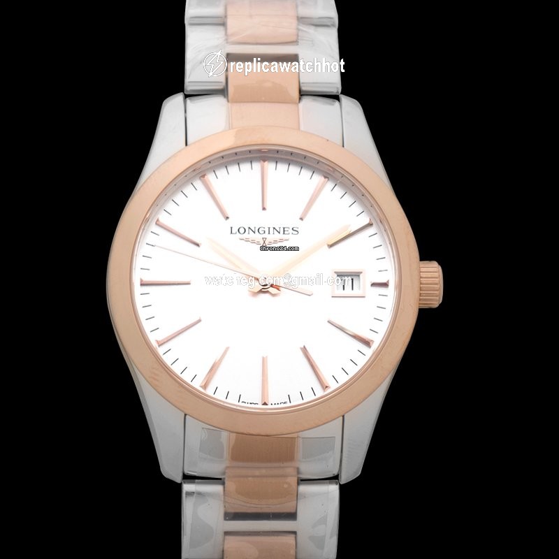 Longines Conquest Classic Womens watch Quartz Rose gold L23863727