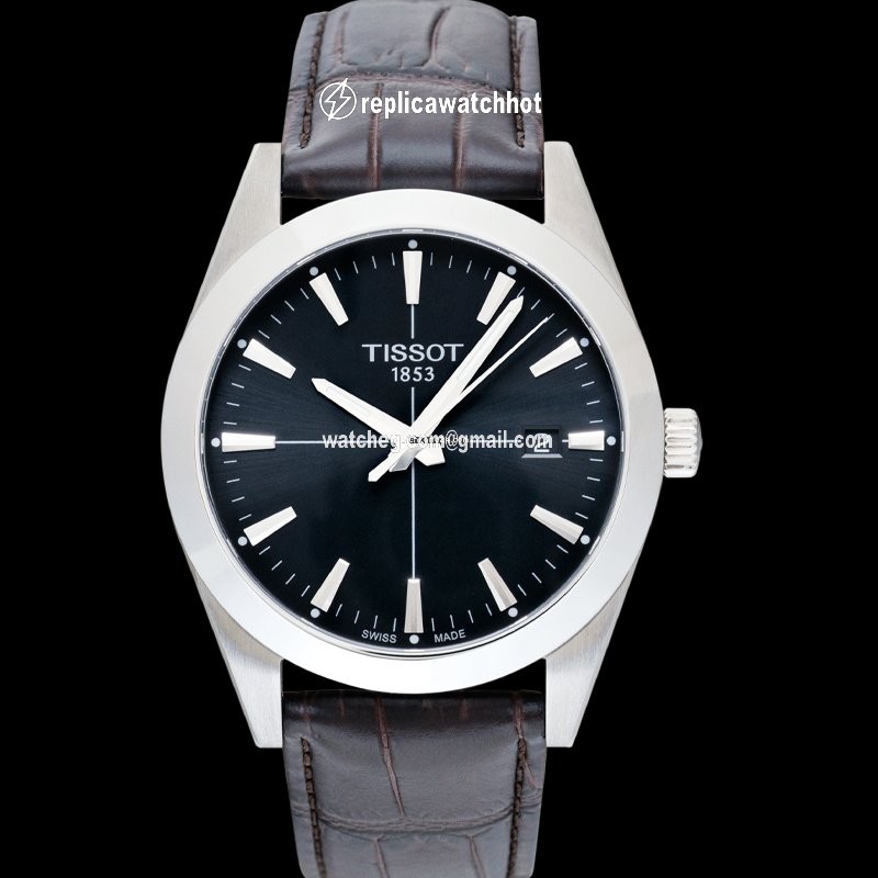 Tissot T-Classic Mens watch Unisex Quartz Steel T127.410.16.051.01