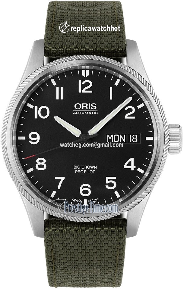 Oris Big Crown ProPilot Day Date Mens watch Unisex Automatic Steel 01 752 7698 4164-07 5 22 14FC