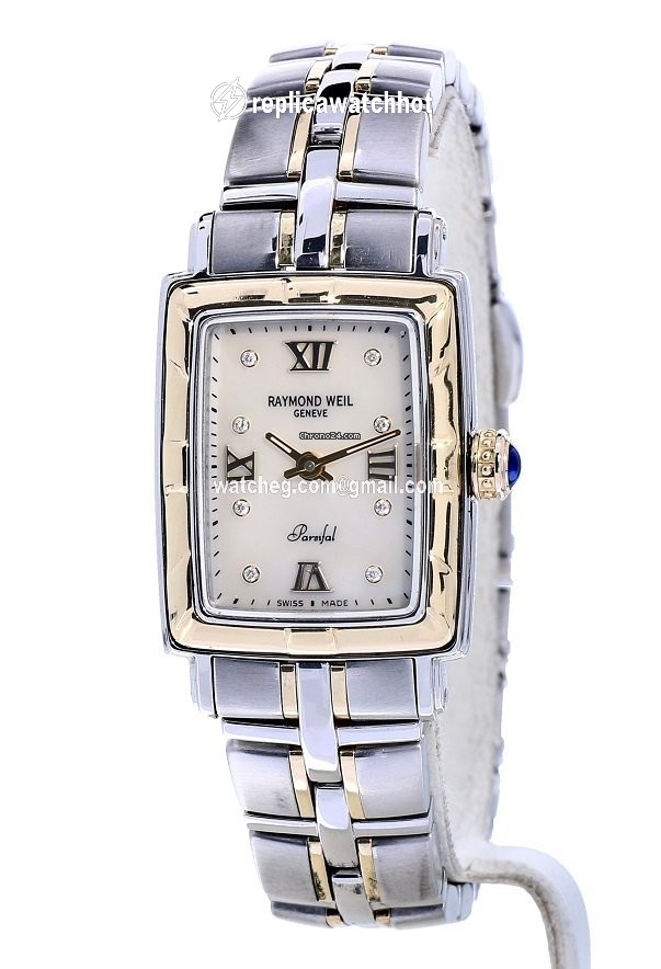 Raymond Weil Parsifal Womens watch Quartz Gold Steel 9740-STG-00995
