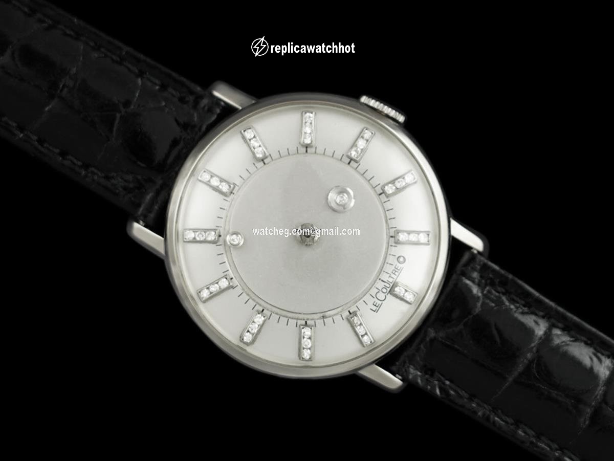 Jaeger-LeCoultre Mens watch Unisex Manual winding White gold 7281