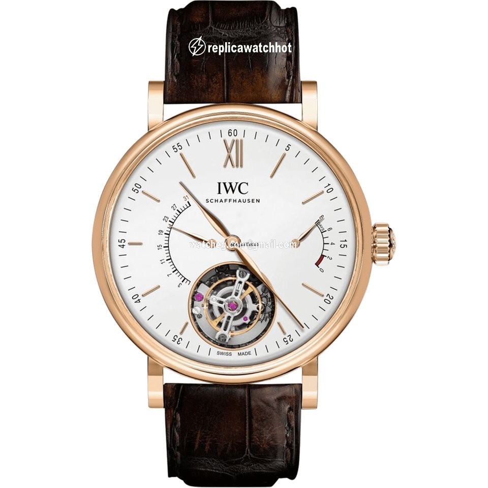 IWC Portofino Hand-Wound Mens watch Unisex Manual winding Rose gold IW516501