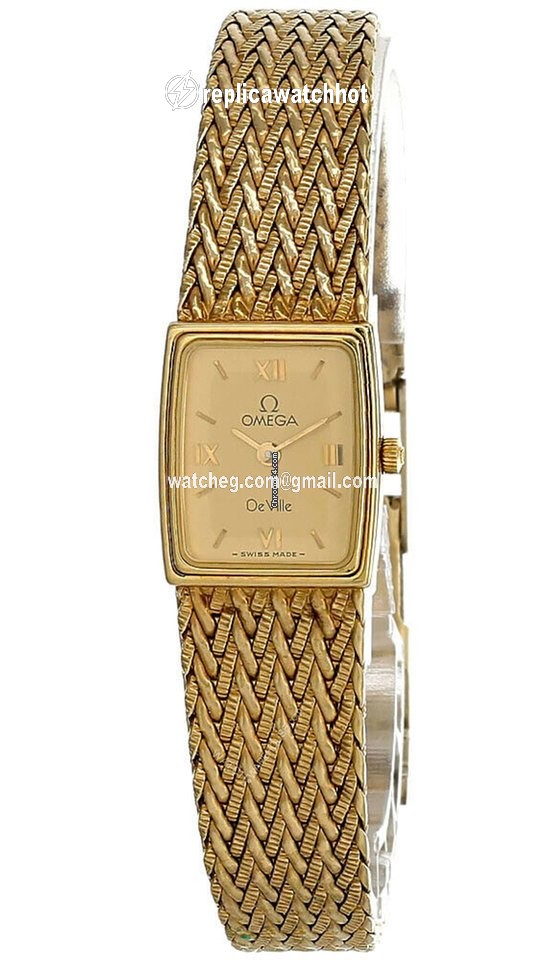 Omega De Ville Quartz Steel 1375-Gold