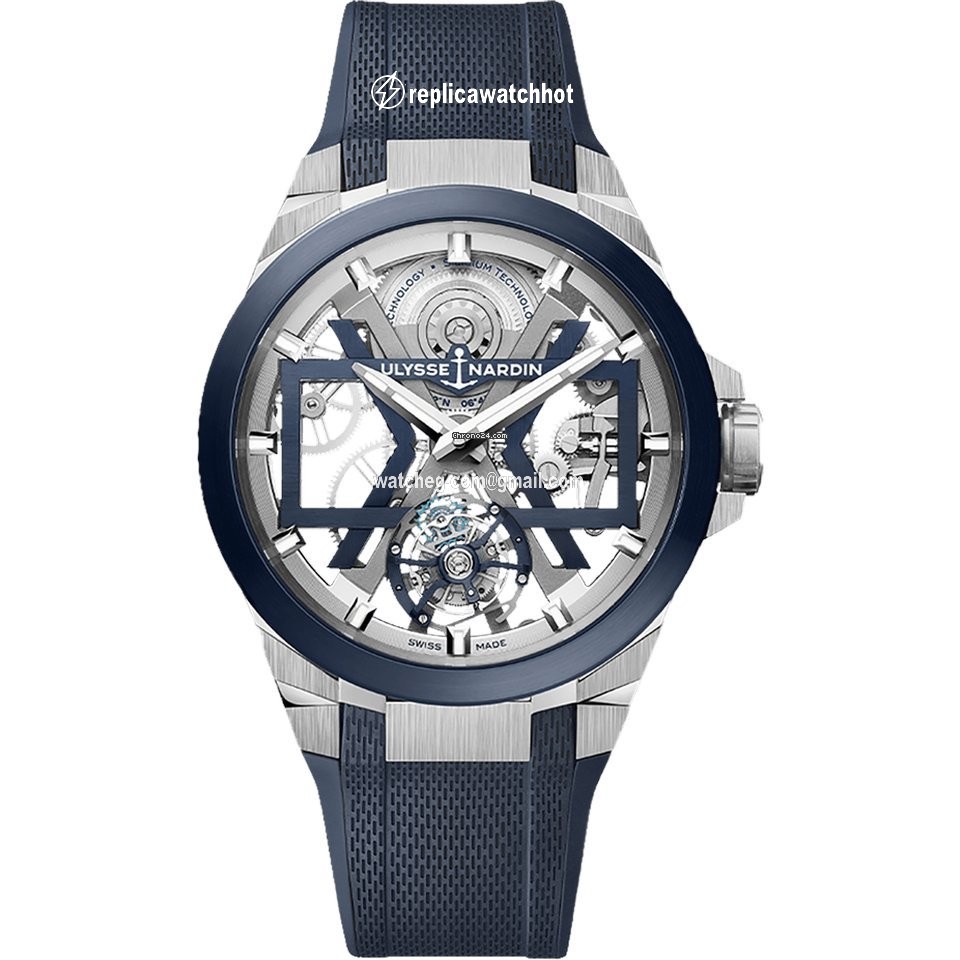 Ulysse Nardin Mens watch Unisex Automatic Ceramic 1723-400-3|? 03