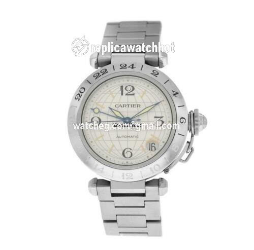 Cartier Pasha C Mens watch Unisex Automatic Steel 2377 W31029M7