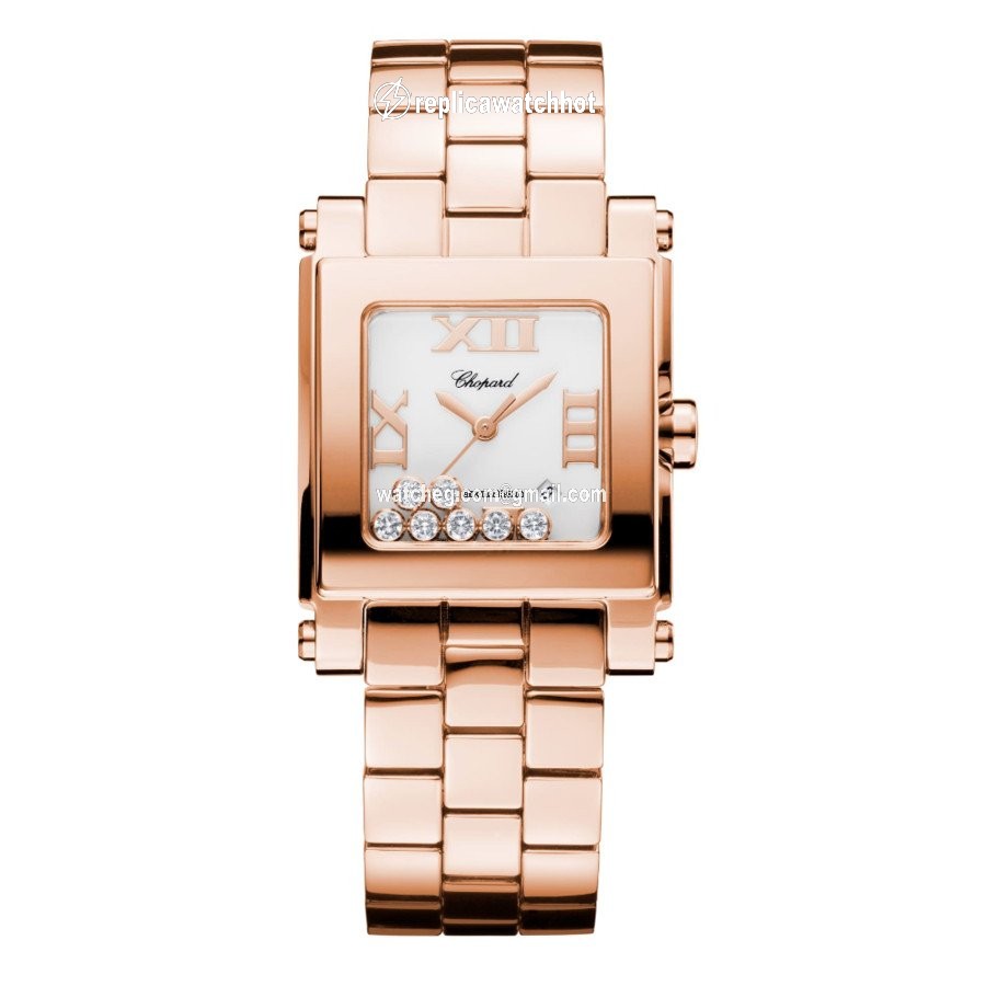 Chopard Happy Sport Womens watch Quartz Rose gold 275322-5001