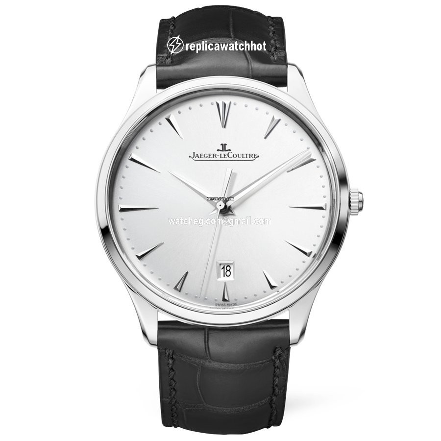 Jaeger-LeCoultre Master Ultra Thin Date Mens watch Unisex Automatic Steel 1238420