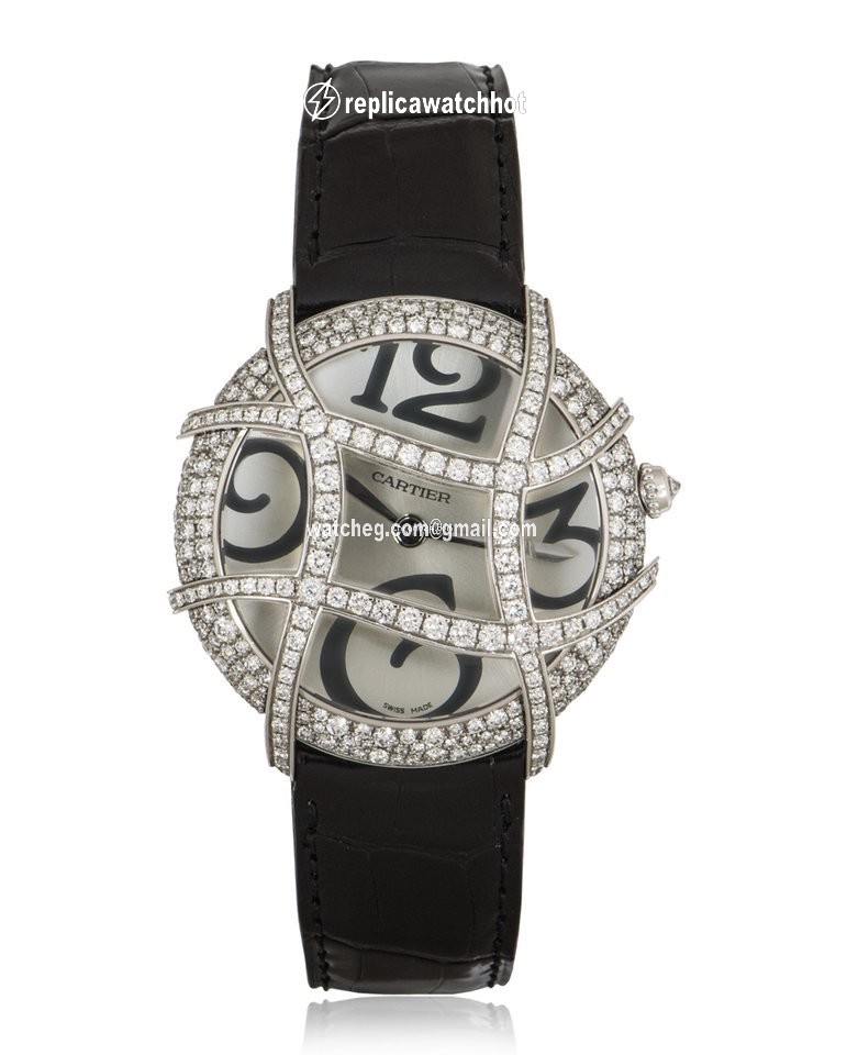 Cartier Womens watch Quartz White gold WJ304350