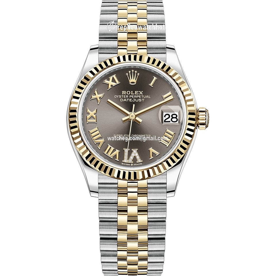 Rolex Datejust 31 Womens watch Gold Steel Automatic 278273-0018