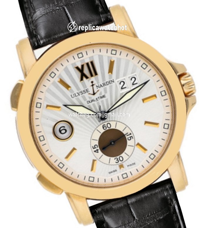 Ulysse Nardin Dual Time Automatic Rose gold 246-55 60