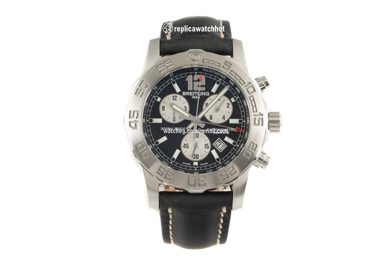 Breitling Colt Chronograph II Mens watch Unisex Quartz Steel A73387