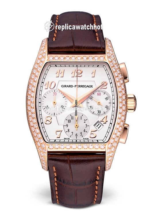 Girard Perregaux Richeville Mens watch Unisex Automatic Rose gold 27650