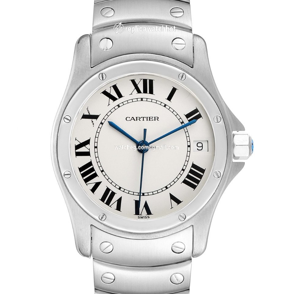 Cartier Santos Mens watch Unisex Automatic Steel 1920
