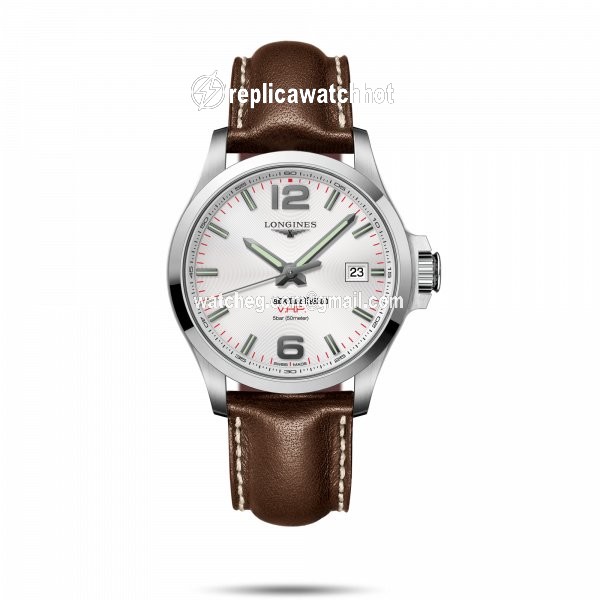 Longines Conquest Mens watch Unisex Quartz Steel L3.726.4.76.5
