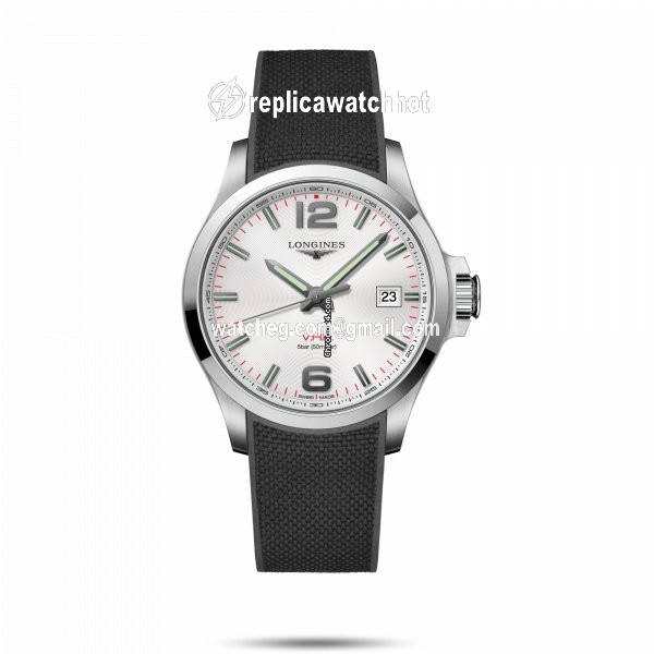 Longines Conquest Mens watch Unisex Quartz Steel L3.726.4.76.9