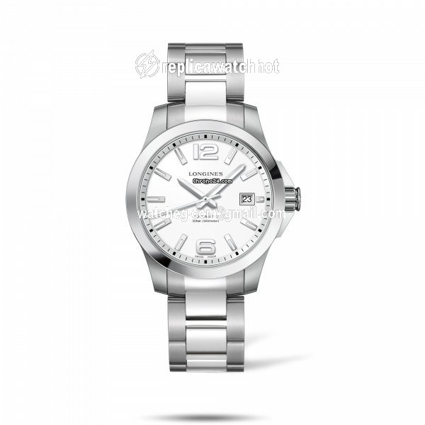 Longines Conquest Automatic Steel L3.776.4.16.6