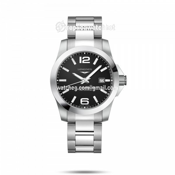 Longines Conquest Mens watch Unisex Automatic Steel L3.777.4.58.6