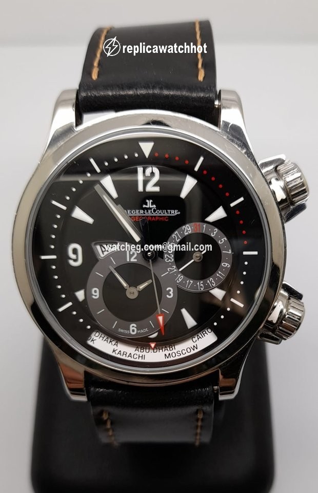 Jaeger-LeCoultre Master Compressor Geographic Mens watch Unisex Automatic Steel 146.8.83 1