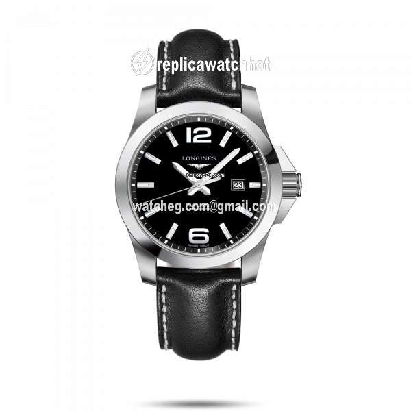 Longines Conquest Mens watch Unisex Automatic Steel L3.778.4.58.3