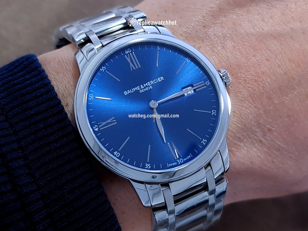 Baume & Mercier Classima Mens watch Unisex Quartz Steel M0A10382