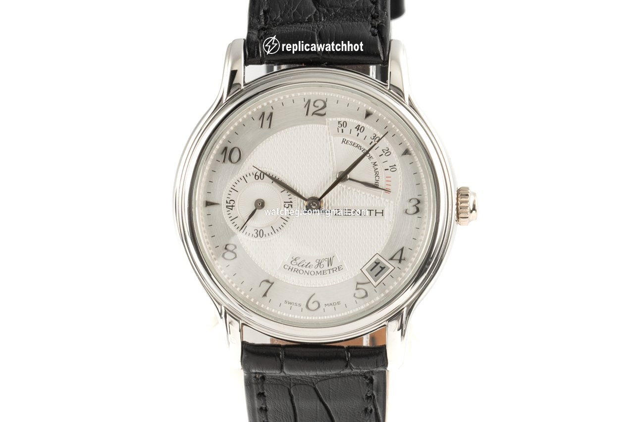 Zenith Elite Mens watch Unisex Manual winding Platinum 39.0240.655