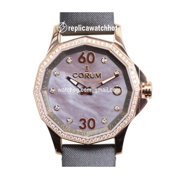 Corum Admirals Cup Legend 38 Womens watch Automatic Rose gold 082.101.85 0149 PK10