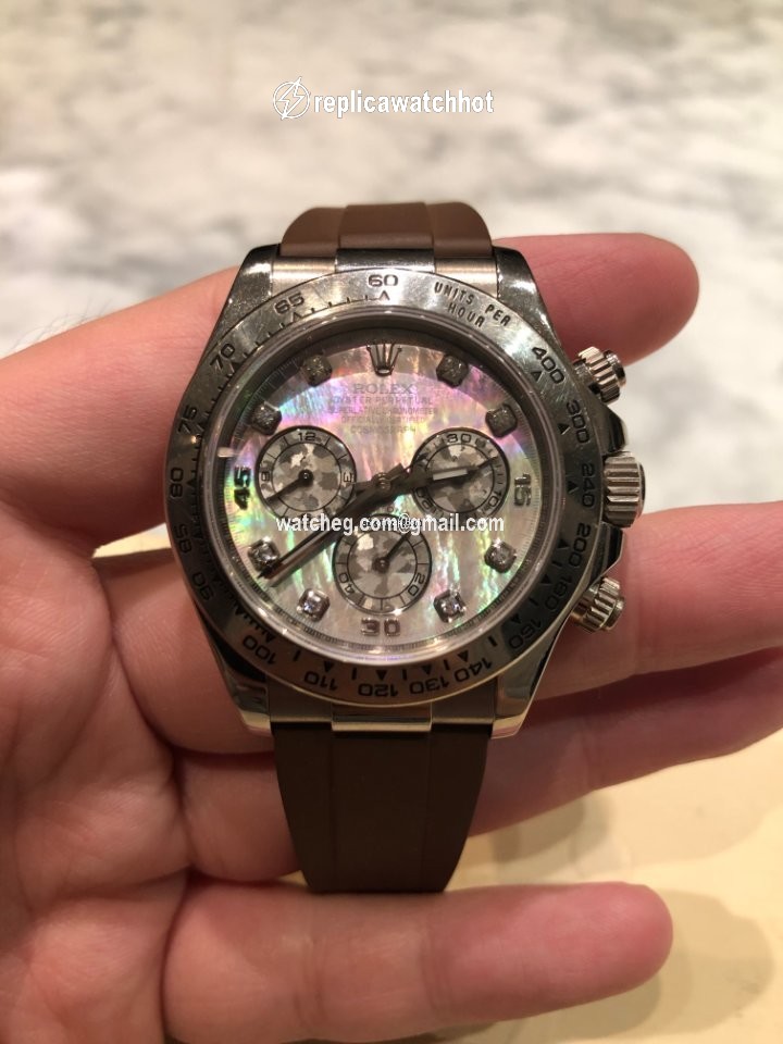 Rolex Daytona Mens watch Unisex White gold Automatic 116519NG