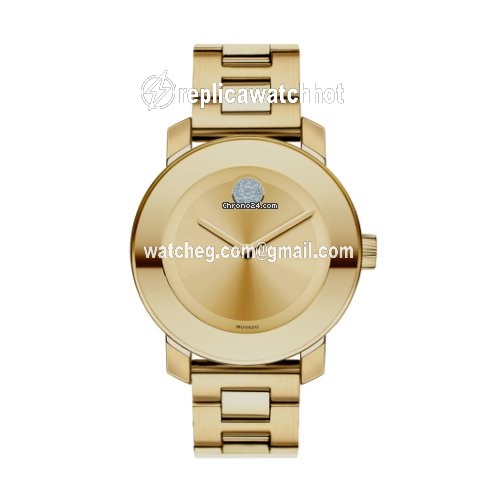 Movado Bold Womens watch Manual winding Yellow gold 3600104