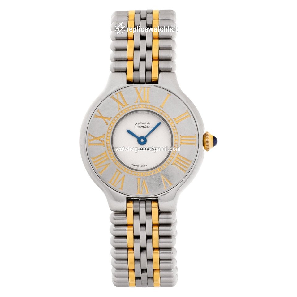 Cartier Quartz Steel 12500P