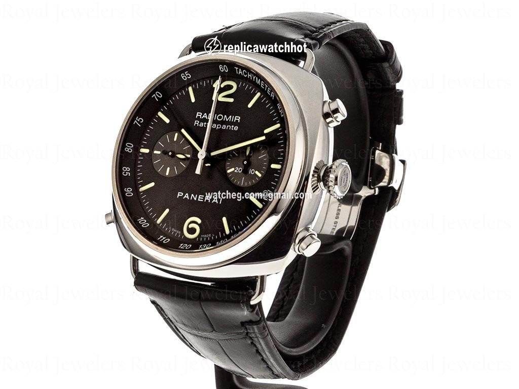 Panerai Radiomir Rattrapante Mens watch Unisex Automatic Steel PAM 00214