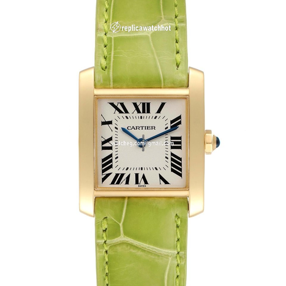 Cartier Tank Francaise Womens watch Quartz Yellow gold W5000356