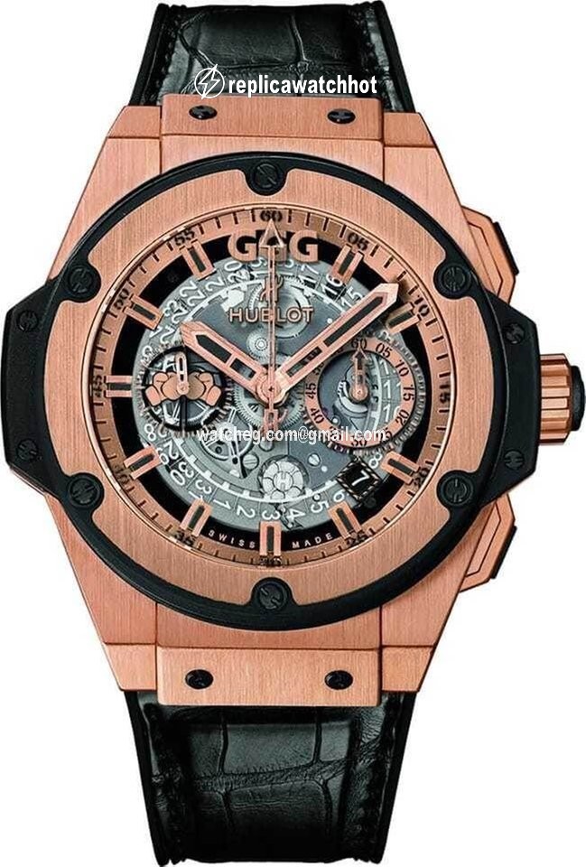 Hublot King Power Mens watch Unisex Automatic Rose gold 701.OX.0181.LR.GGO17