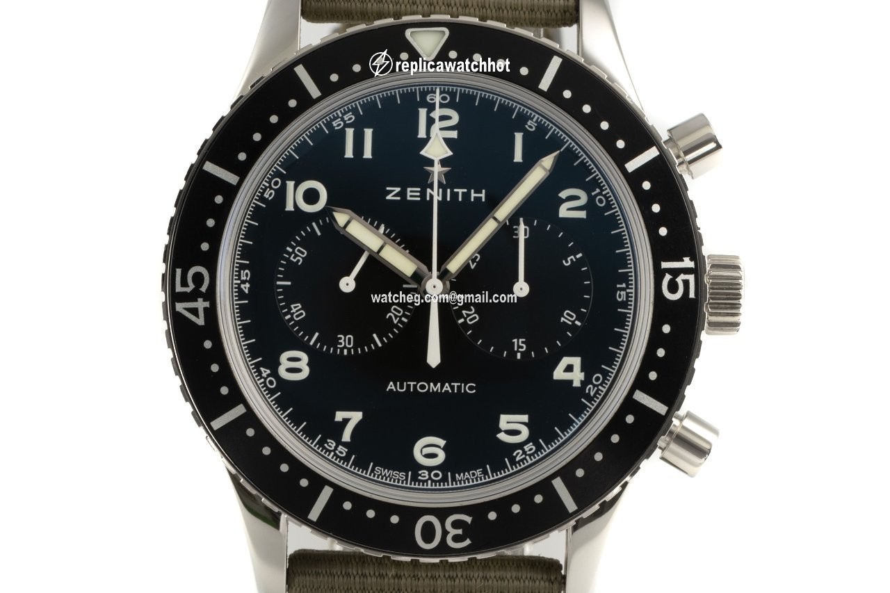 Zenith Pilot Mens watch Unisex Automatic Steel 03.2240.4069