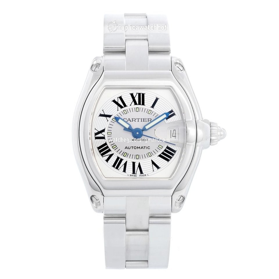 Cartier Roadster Mens watch Unisex Automatic Steel W62025V3 2510
