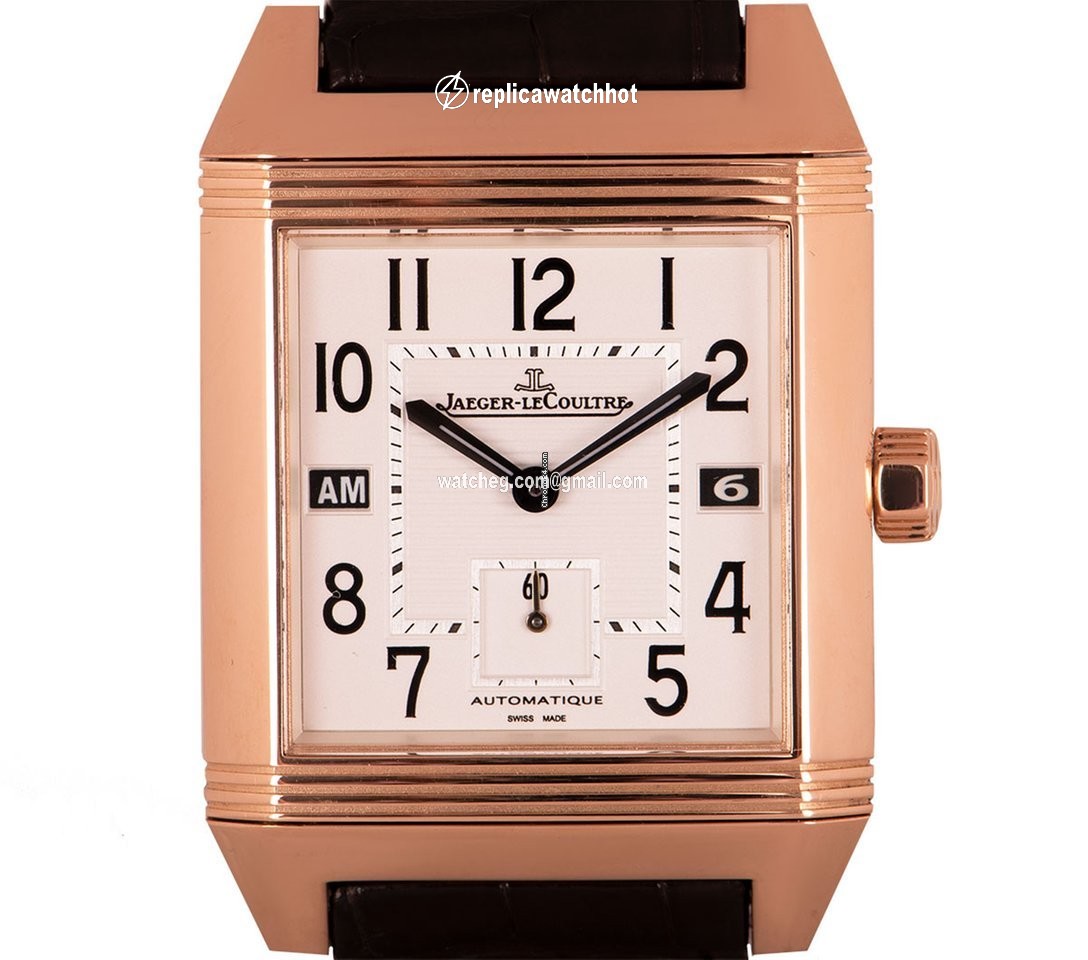 Jaeger-LeCoultre Reverso Squadra Hometime Mens watch Unisex Automatic Rose gold 230.2.77 Q7002420