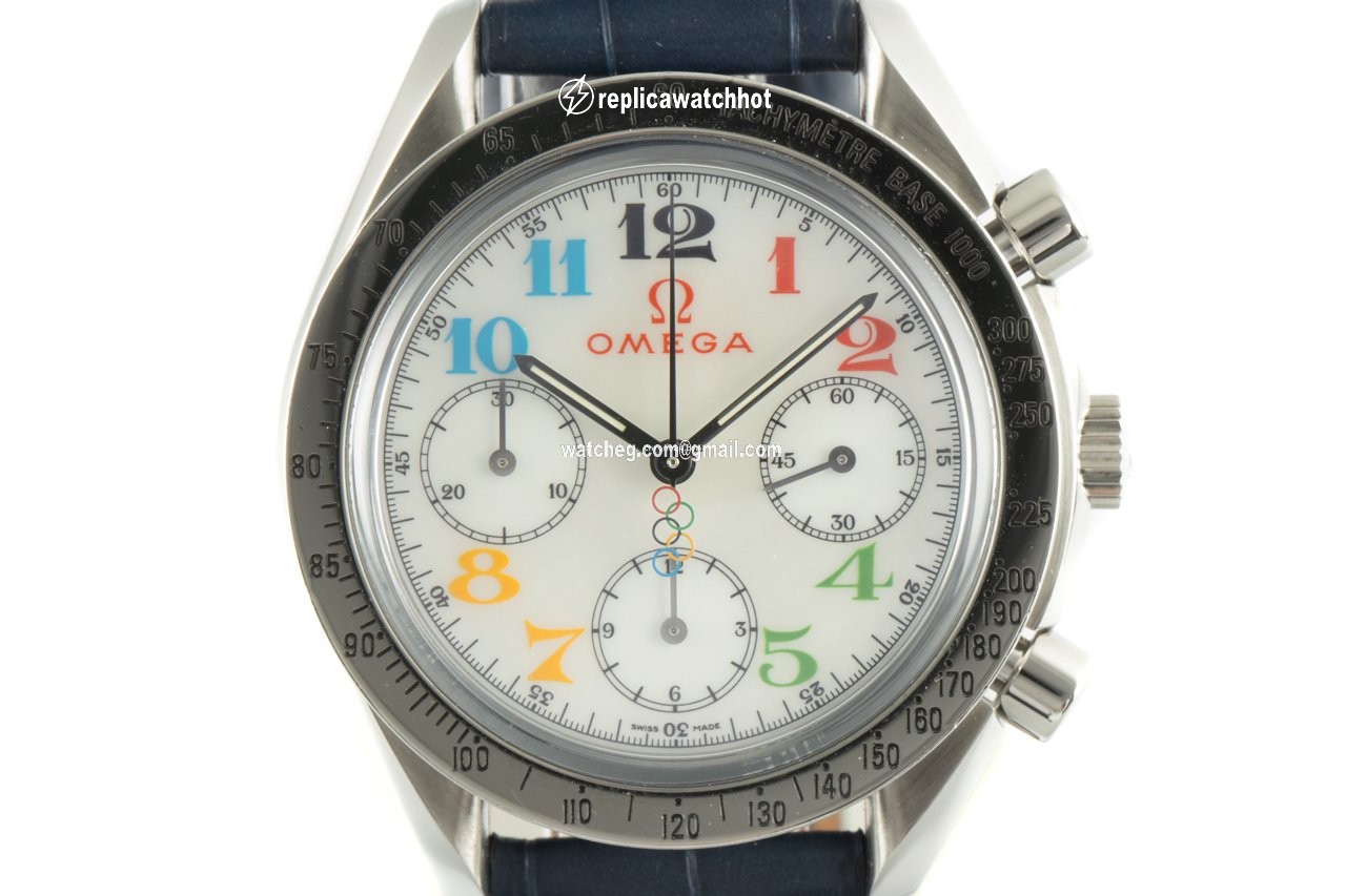 Omega Speedmaster Ladies Chronograph Mens watch Unisex Automatic Steel 3836.70.36