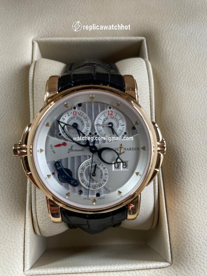 Ulysse Nardin Sonata Mens watch Unisex Automatic Rose gold 666-88