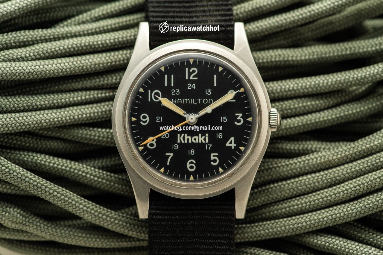 Hamilton Khaki Field Mens watch Unisex Manual winding Steel 9415
