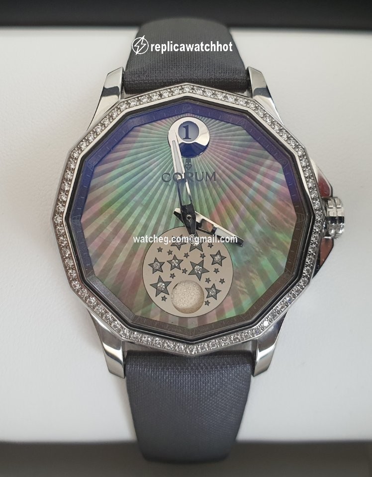 Corum Admirals Cup Legend 38 Womens watch Automatic Steel 384.101.47 F149 AN01