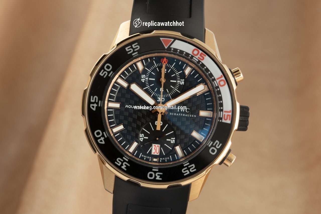 IWC Aquatimer Chronograph Mens watch Unisex Automatic Yellow gold IW376905