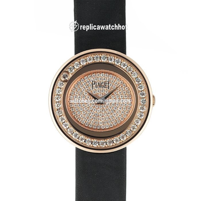 Piaget Quartz Rose gold P10866