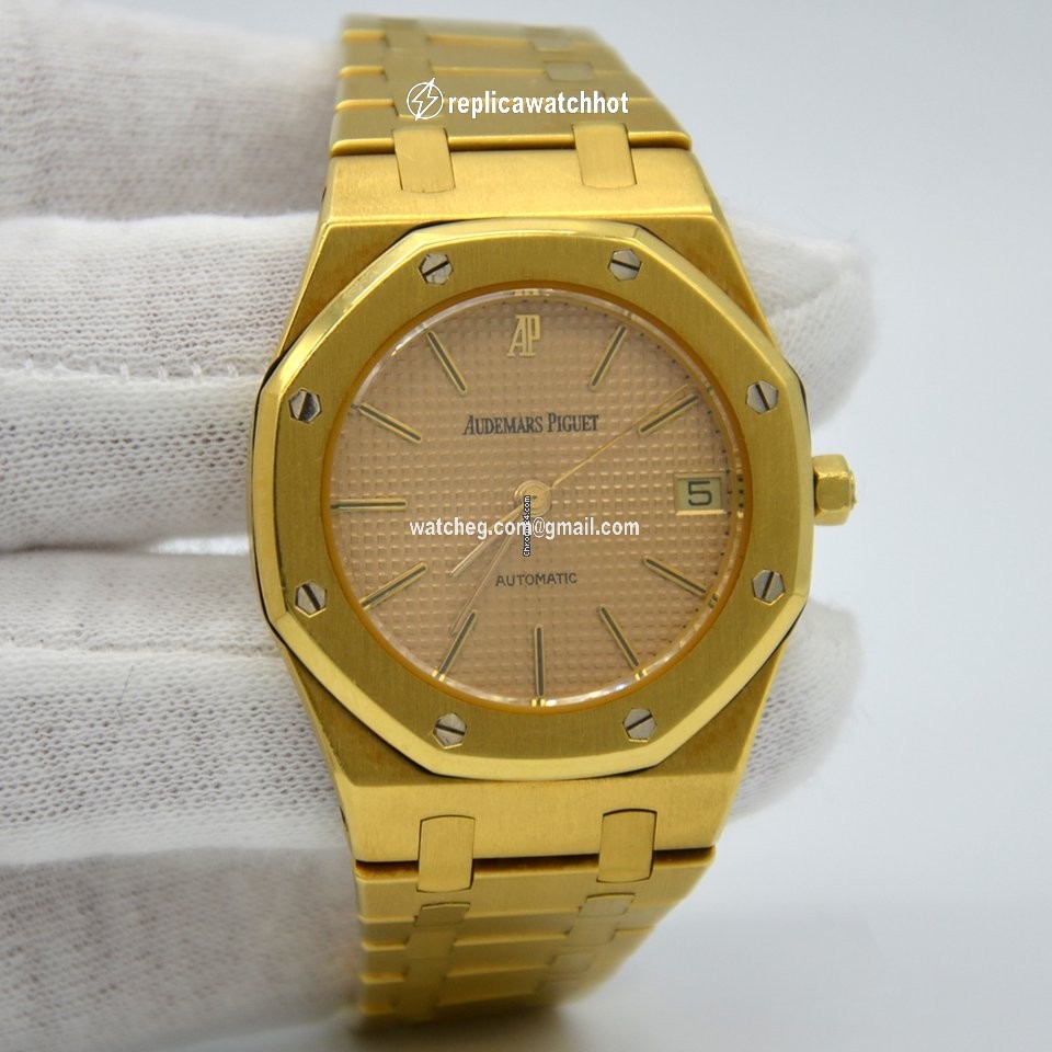 Audemars Piguet Royal Oak Mens watch Unisex Automatic Yellow gold 4100BA