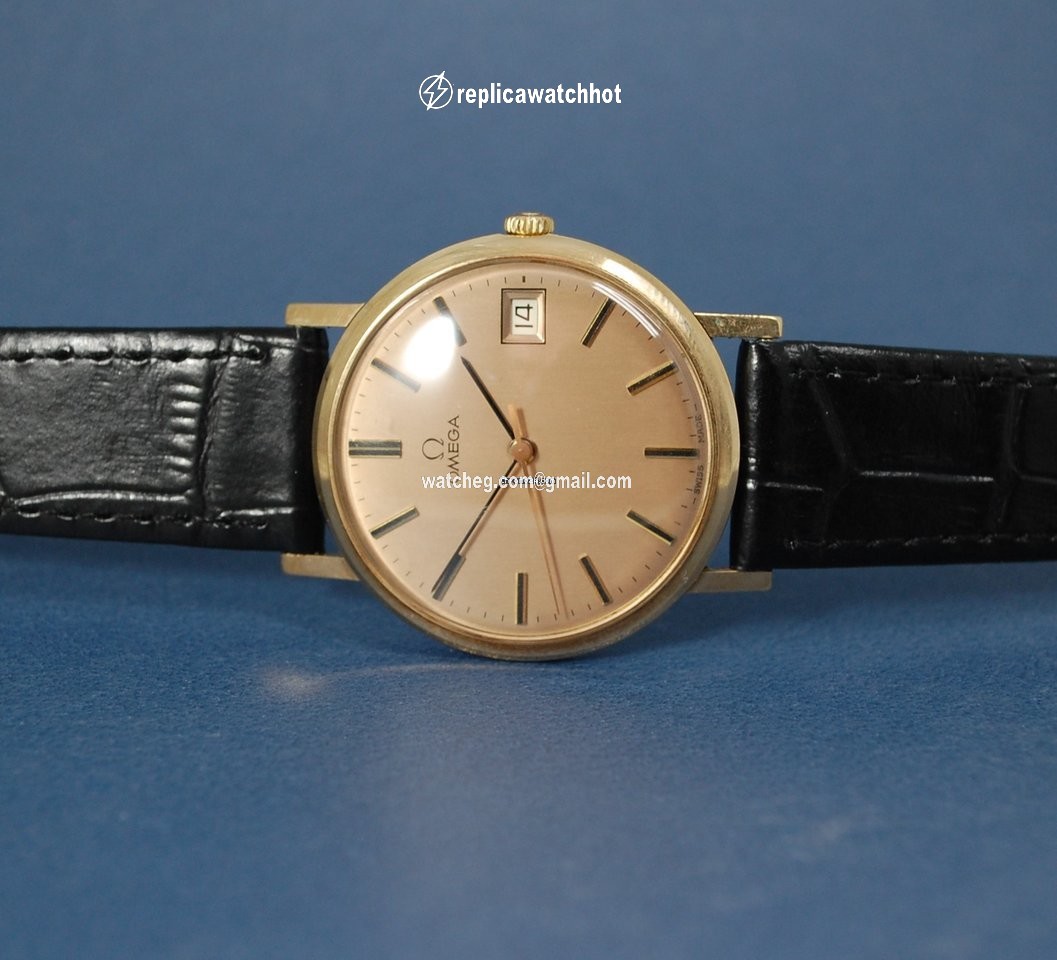Omega Mens watch Unisex Manual winding Yellow gold 132.5017